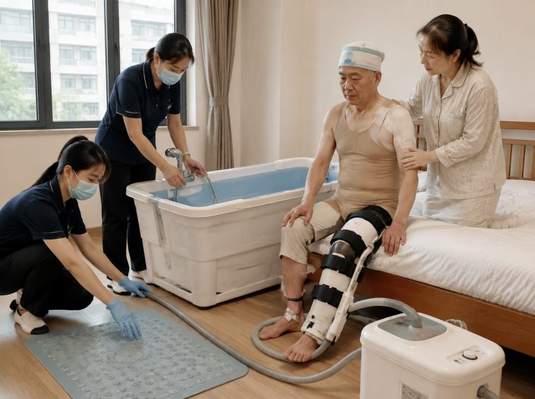 泉山区术后康复居家助浴服务